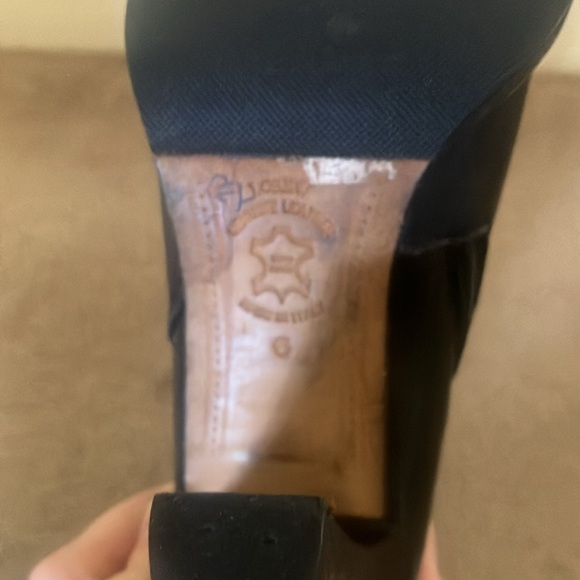 JCrew Tall black leather boots size 6 Narrow calf - Picture 8 of 14